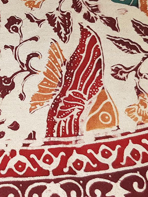 Batik table cloth